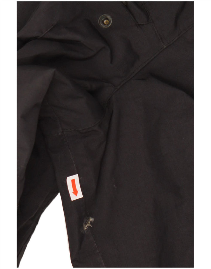 Jaqueta parka feminina com capuz TUCANO URBANO UK 10 poliéster preto pequeno