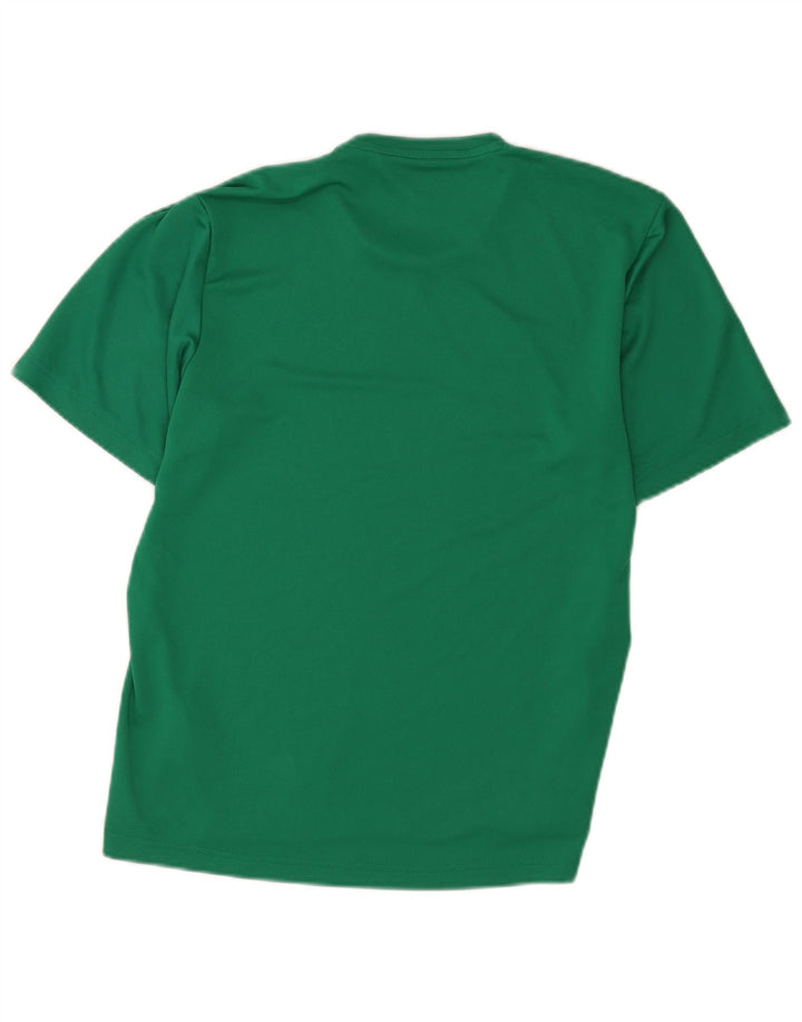 Camiseta Adidas Masculina Climalite Top Verde Médio Poliéster