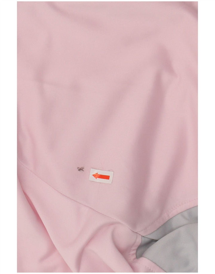 Jaqueta feminina DIADORA UK 18 XL rosa colorblock poliéster
