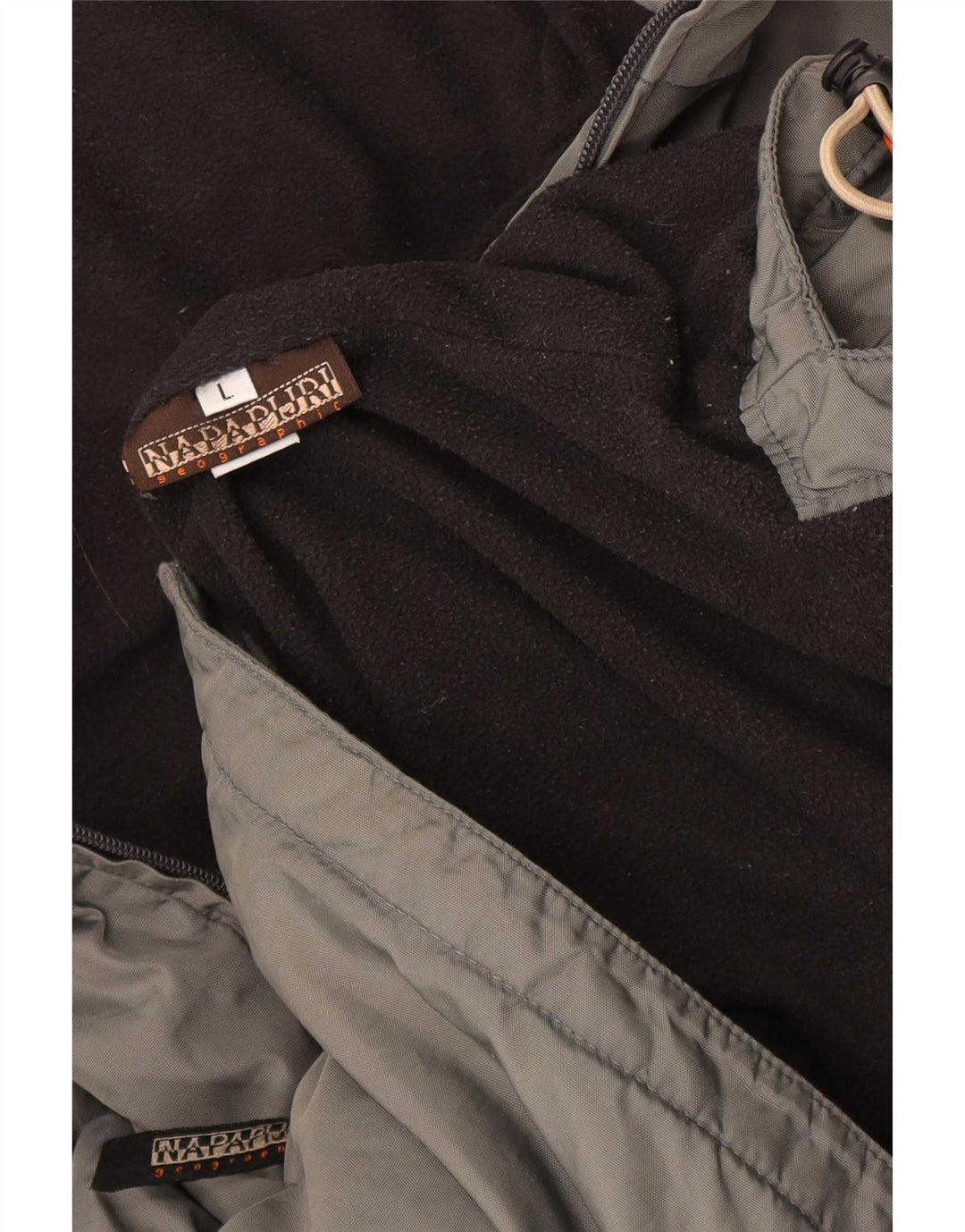 Jaqueta bomber masculina Napapijri Reino Unido 40 grande cinza nylon