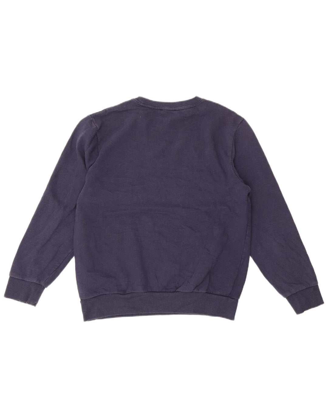 True Religion moletom gráfico masculino jumper médio azul marinho algodão