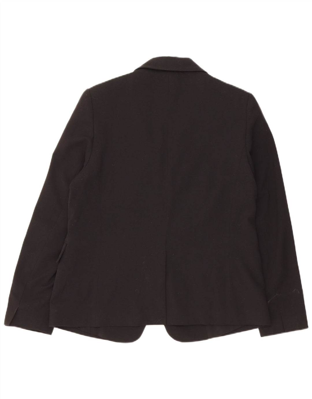Jaqueta blazer feminina Marks & Spencer com 1 botão Reino Unido 12 poliéster preto médio