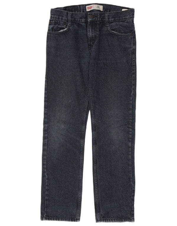 Jeans Levi's 511 Slim para meninas 15-16 anos W28 L28 azul marinho algodão
