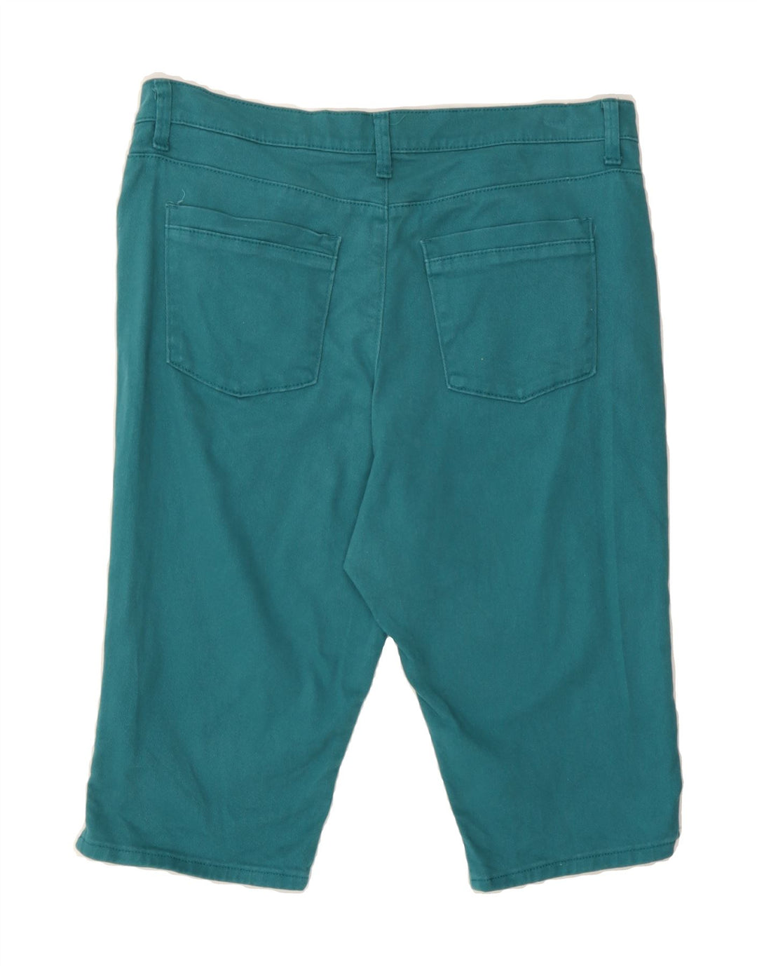 LEE Womens Classic Fit Bermuda Shorts US 3 Small W34 Turquoise Cotton Vintage Lee and Second-Hand Lee from Messina Hembry 