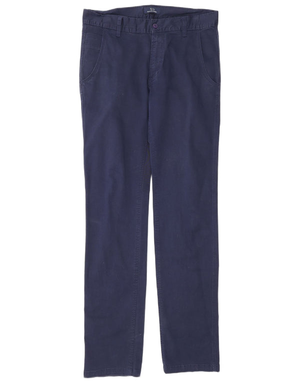 Calça Chino Slim Masculina Harmont & Blaine W32 L34 Azul Marinho