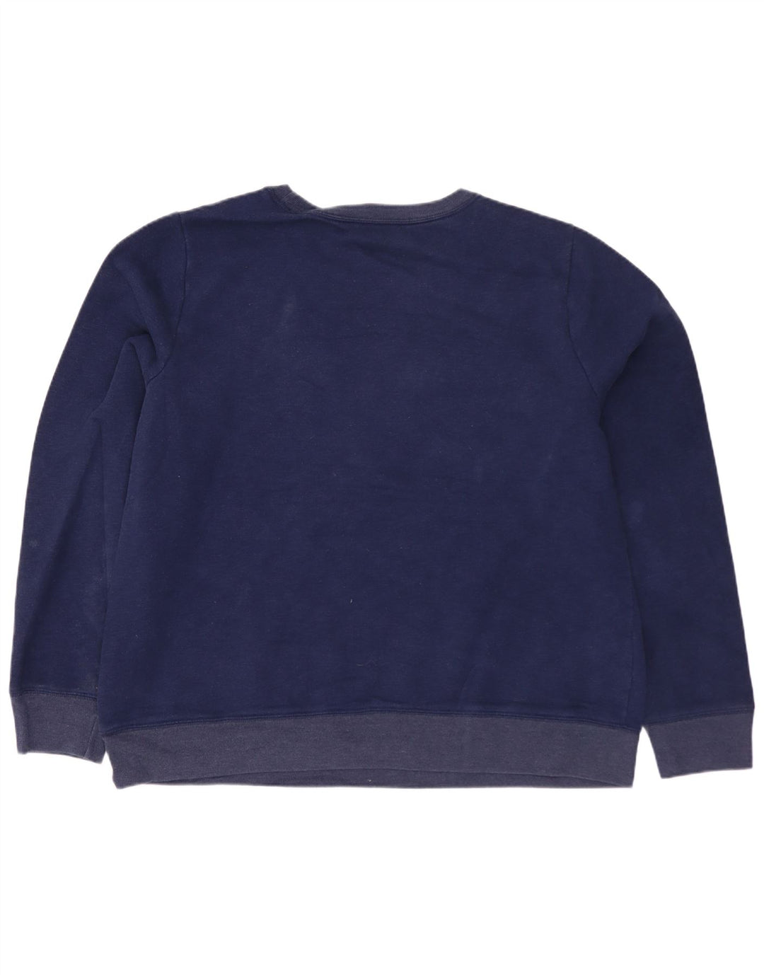 Izod moletom masculino jumper médio azul marinho algodão
