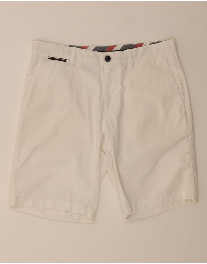 Shorts Chino Masculino TOMMY HILFIGER W31 Médio Algodão Branco
