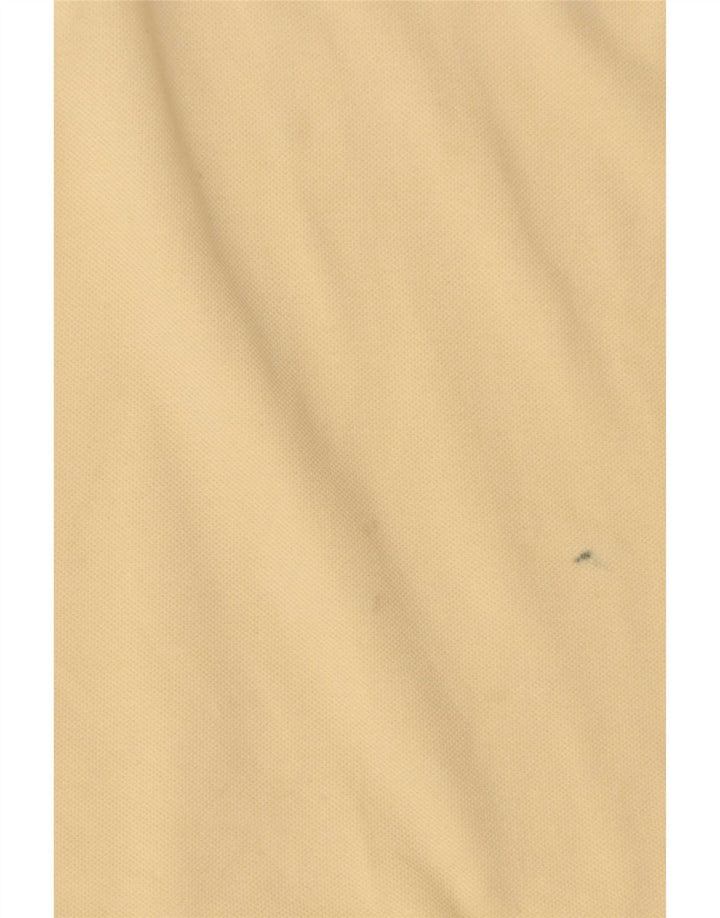 Camisa polo feminina sem mangas Lacoste tamanho 44 grande amarelo