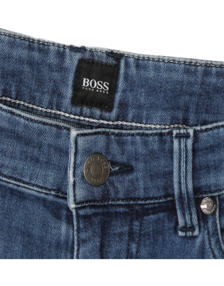 Hugo Boss Masculino Jeans Slim W30 L32 Azul