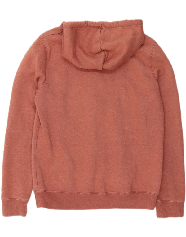 SALTROCK moletom feminino com capuz gráfico Reino Unido 12 algodão manchado marrom médio