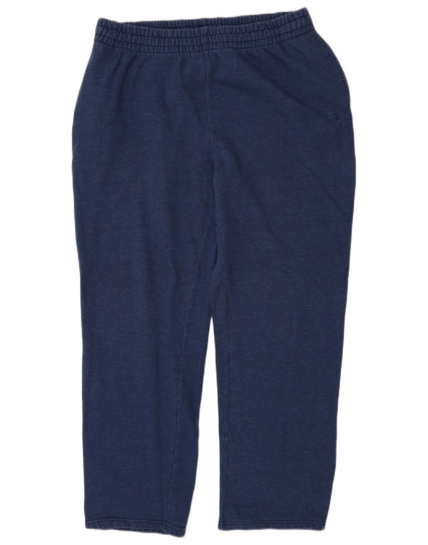 Calça de treino masculina Russell Athletic XL algodão azul marinho