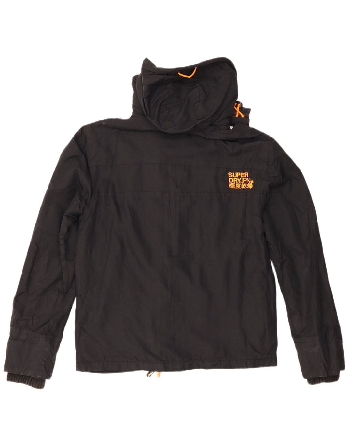 Jaqueta corta-vento feminina Superdry UK 14 médio preto