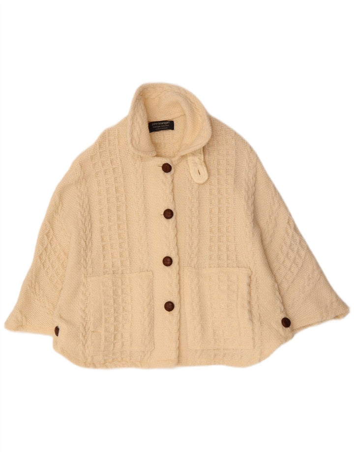 Jumper poncho feminino JOHN BRANIGAN tamanho único branco