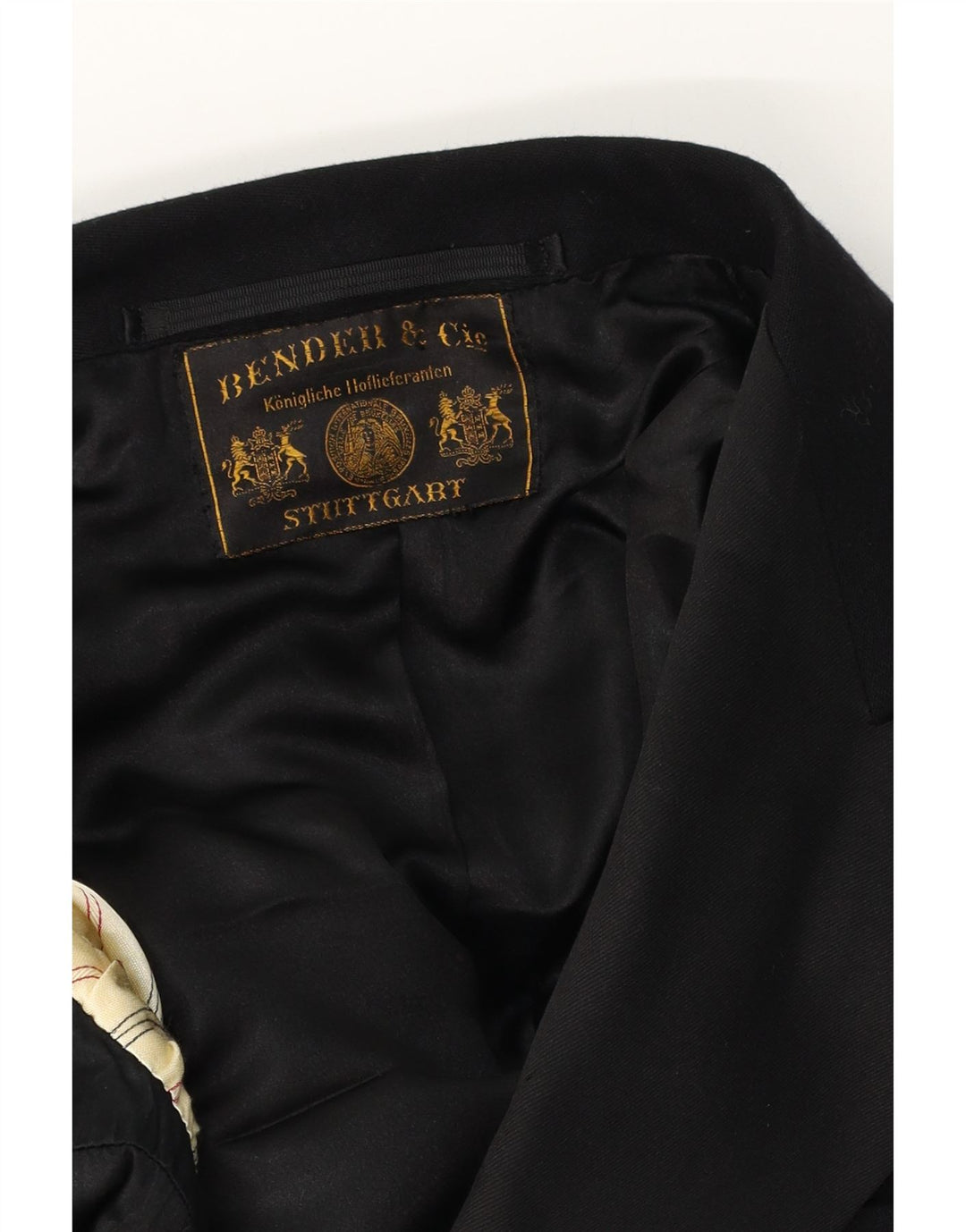 Jaqueta Blazer Feminina Vintage UK 14 Médio Preto