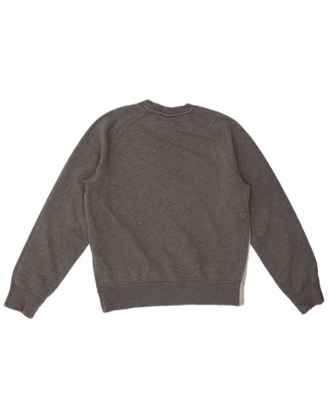 Moletom masculino Nike Jumper pequeno cinza colorblock algodão