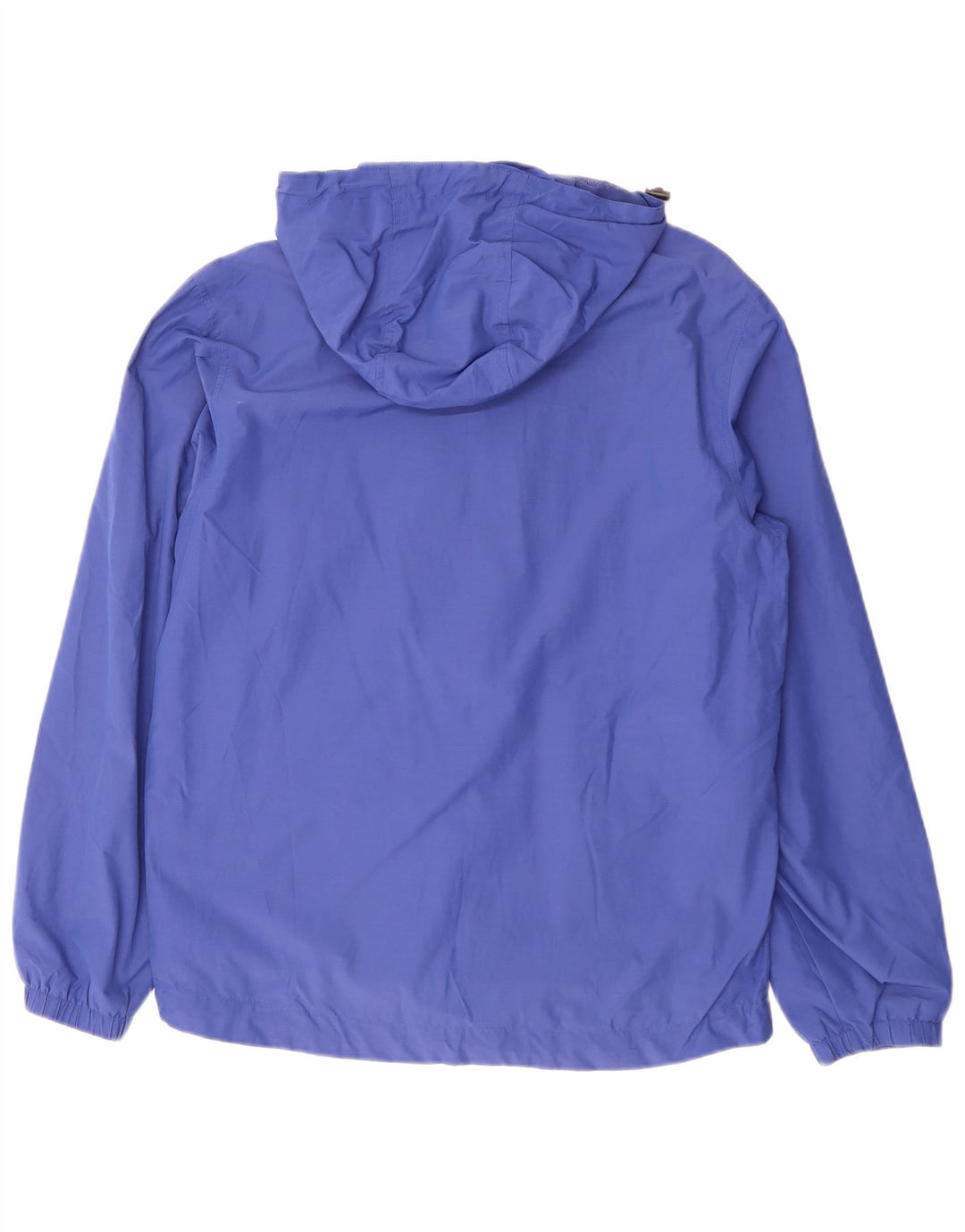 Jaqueta de chuva masculina com capuz LYLE & SCOTT Reino Unido 38 Nylon azul marinho médio