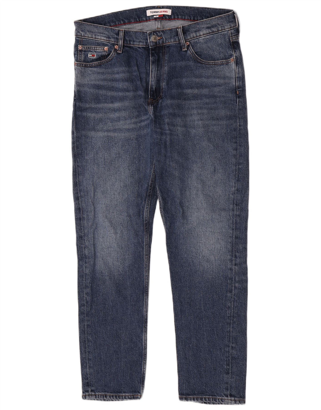 Tommy Hilfiger Masculino Slim Jeans W32 L29 Azul Algodão
