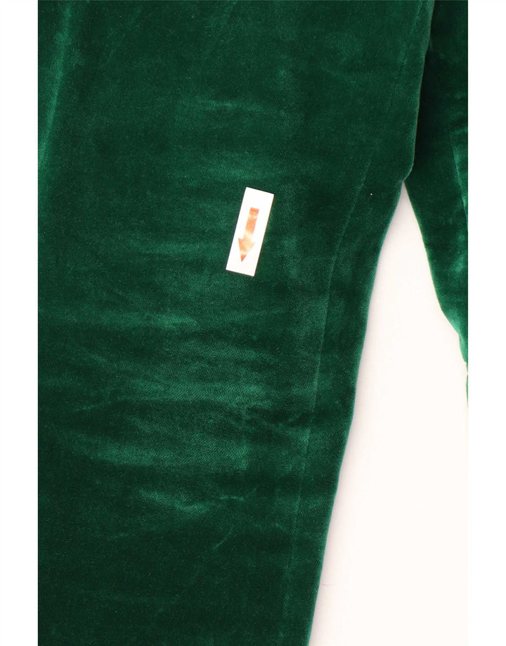 Jaqueta blazer feminina Zara com 1 botão Reino Unido 16 grande verde