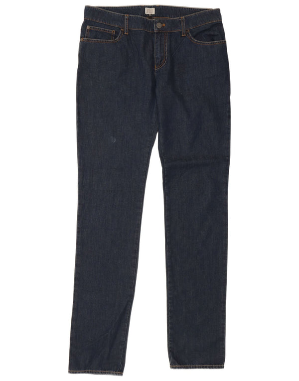 ARMANI JUNIOR Meninos Jeans Slim 15-16 Anos W32 L33 Azul Algodão