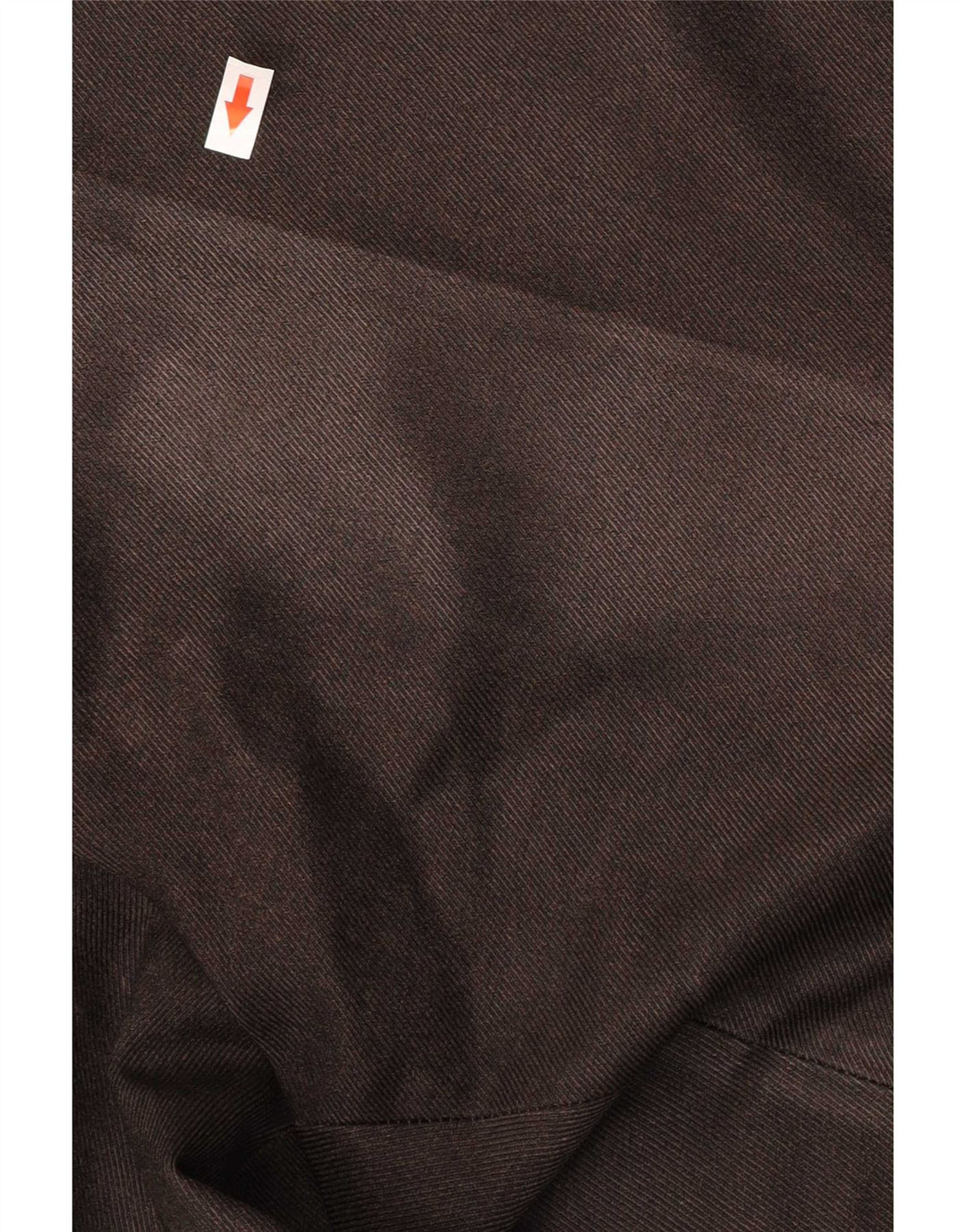Calça masculina reta regular Marks & Spencer W42 L29 poliéster marrom