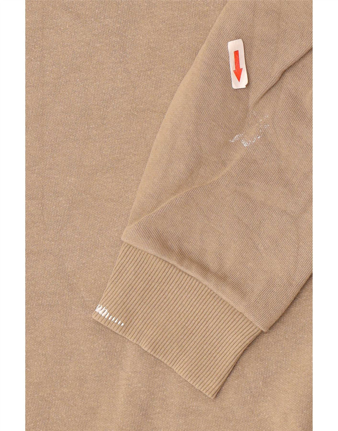Zara Moletom Masculino Jumper Médio Bege Algodão