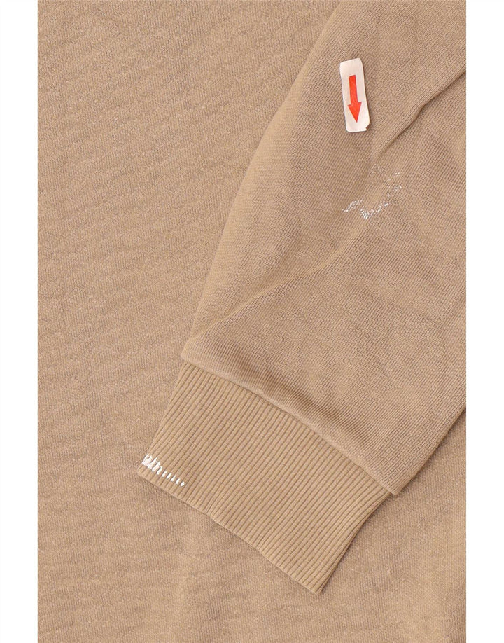 Zara Moletom Masculino Jumper Médio Bege Algodão