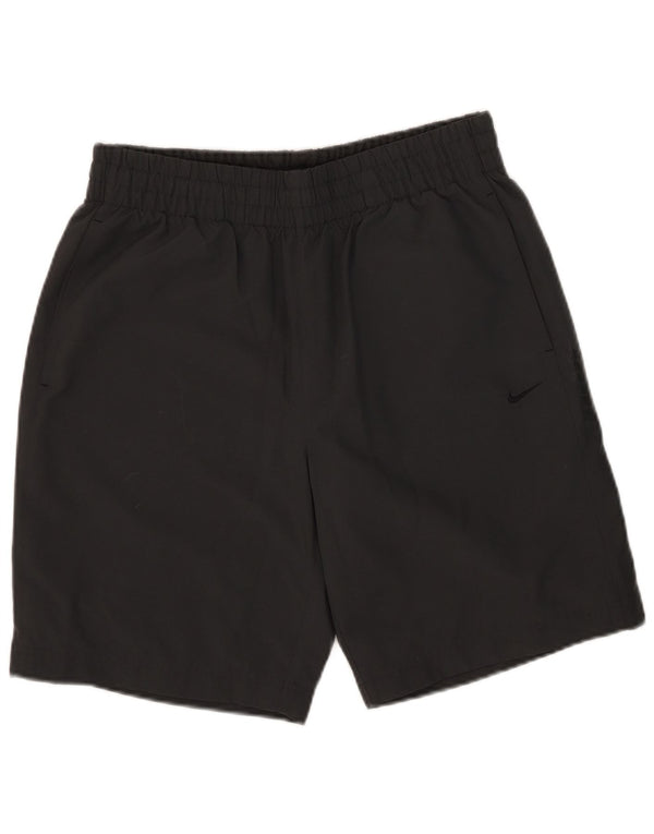 Shorts esportivos masculinos Nike grande poliéster cinza