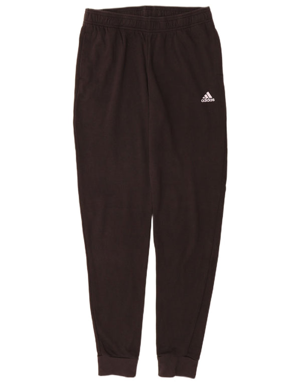 Adidas meninos calças de treino joggers 15-16 anos algodão preto