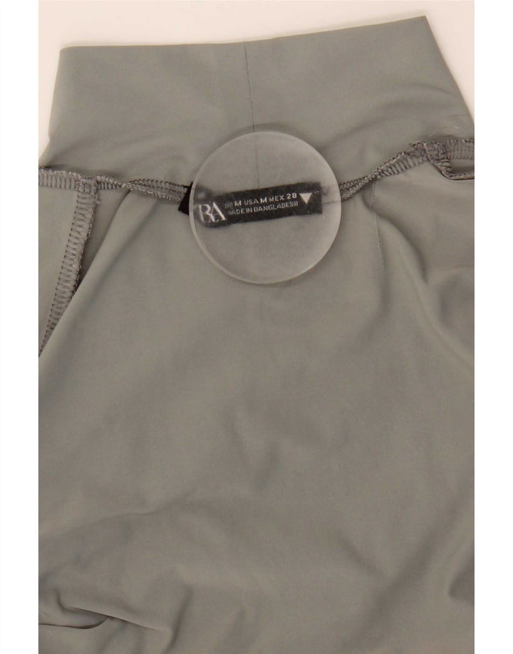 Macacão feminino de manga comprida Zara UK 12 nylon cinza médio