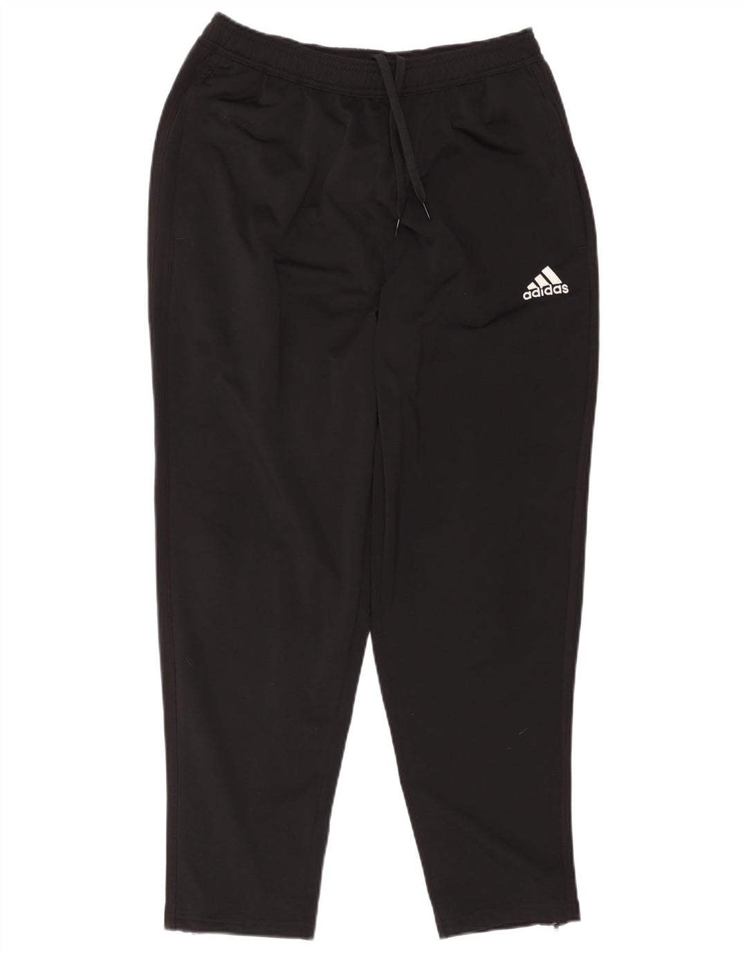 Calça de treino masculina Adidas grande poliéster preto