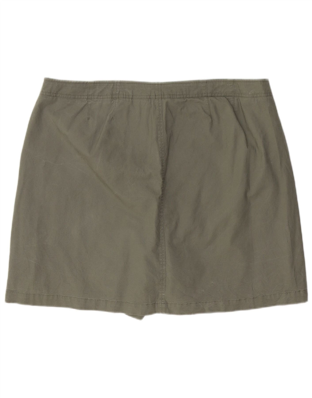 DOCKERS Skort feminino US 18 2XL algodão cáqui
