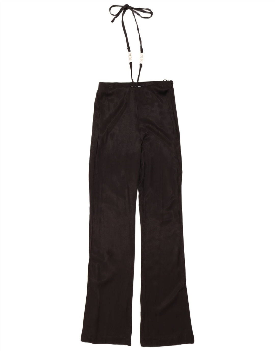 ZARA Calça feminina casual bootcut pequena W26 L33 preta