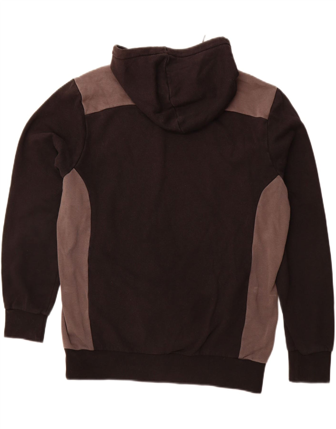 PUMA Mens Hoodie Jumper Grande Preto Colorblock