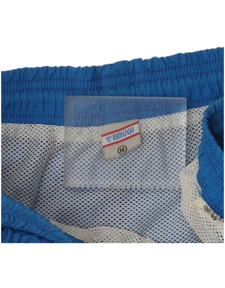 Shorts de natação masculino Brugi médio azul