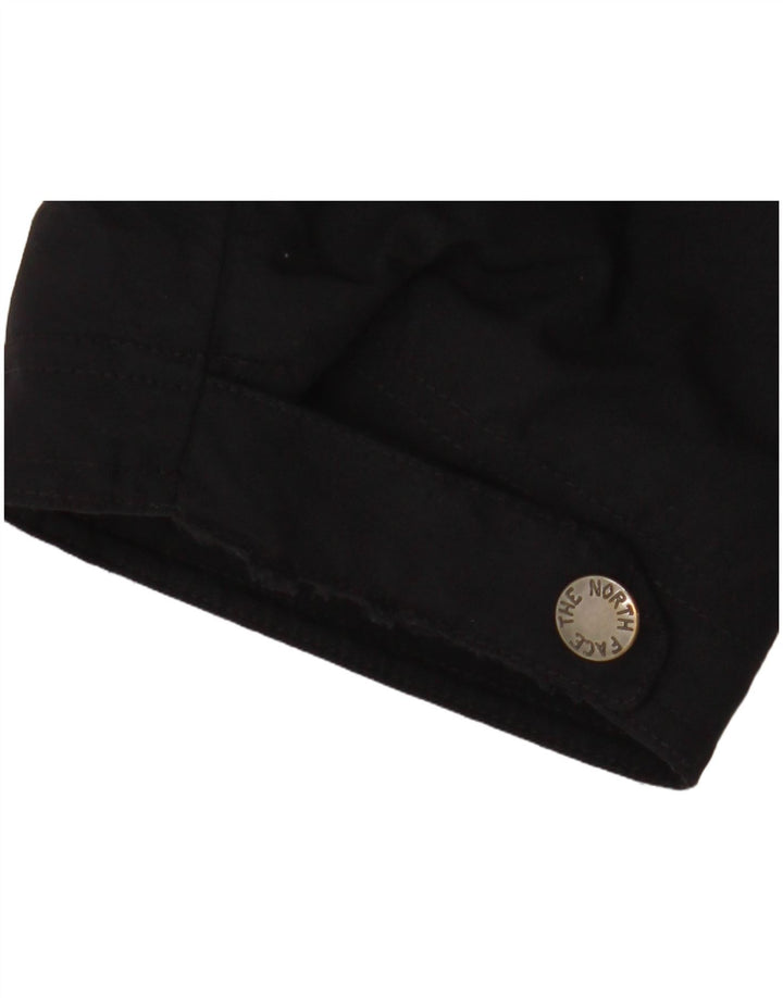 Jaqueta corta-vento masculina com capuz The North Face UK 40 grande preto inverno