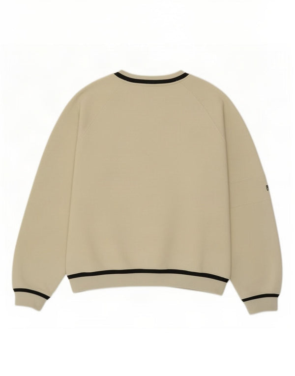 Fila Moletom Masculino Jumper XL Poliéster Bege