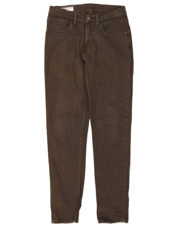 Zara Mens Tapered Jeans EU 40 Médio W31 L31 Marrom