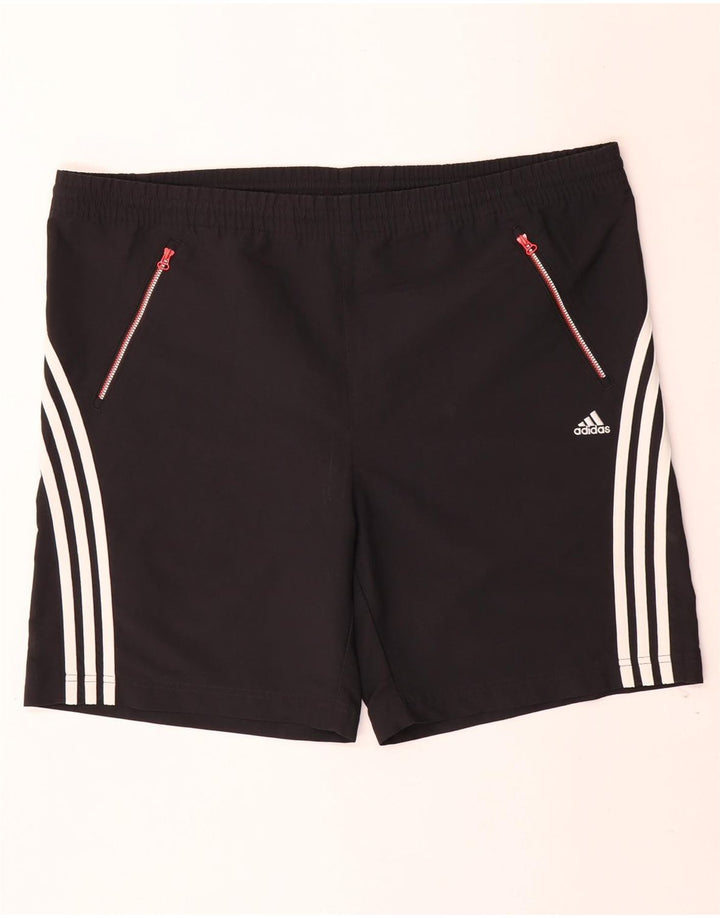Shorts esportivos masculinos Adidas XL preto poliéster