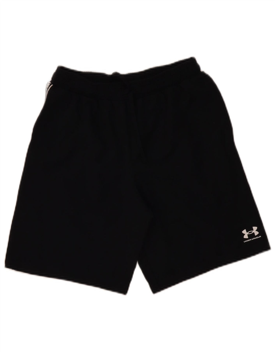 Shorts esportivos gráficos UNDER ARMOUR Boys Heat Gear 11-12 anos grandes pretos
