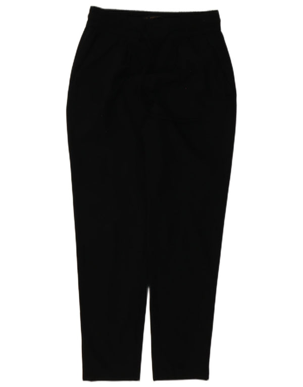 Calça Chino Cônica Feminina Zara XS W24 L27 Poliéster Preto