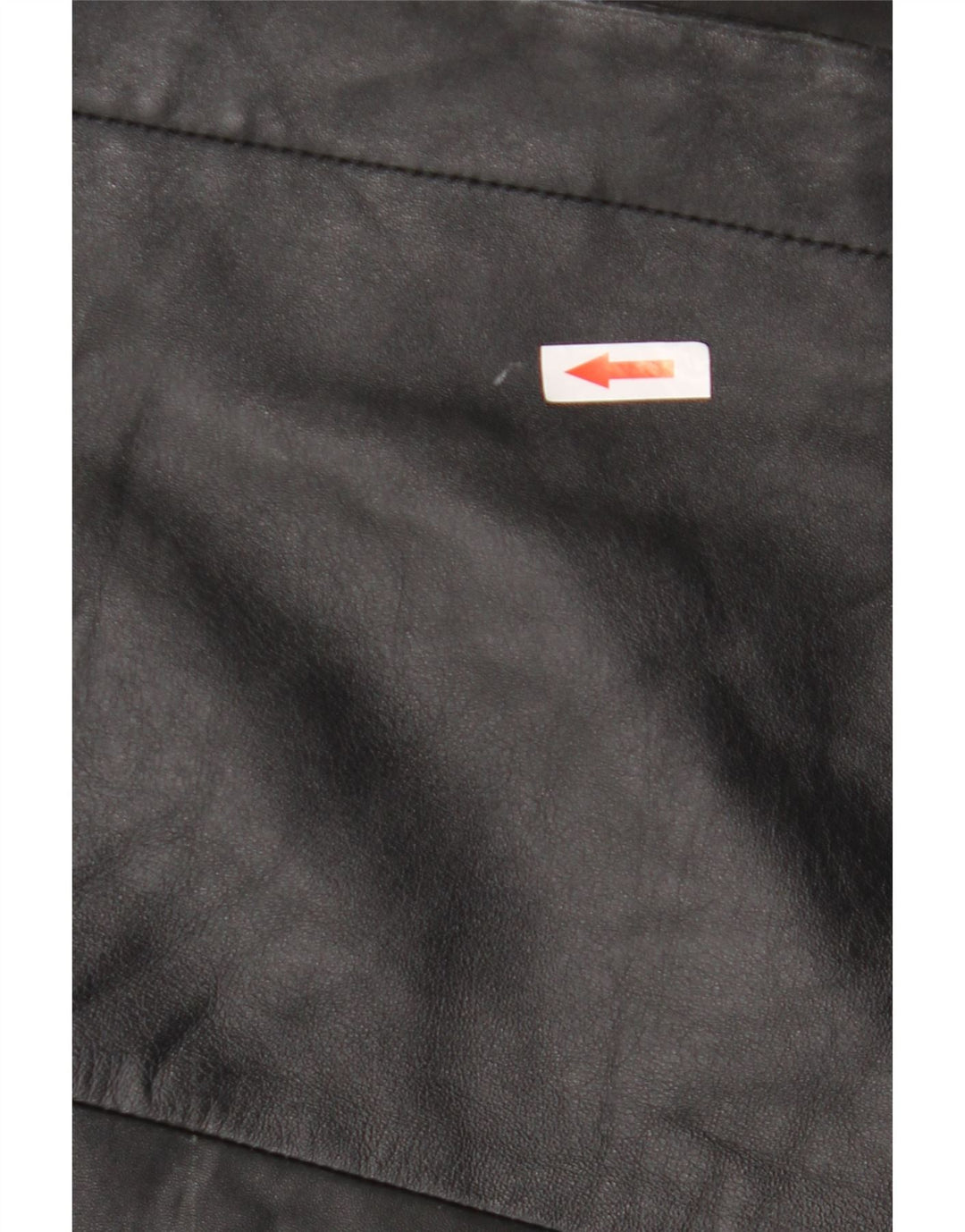 Casaco de couro feminino Helium UK 10 pequeno preto