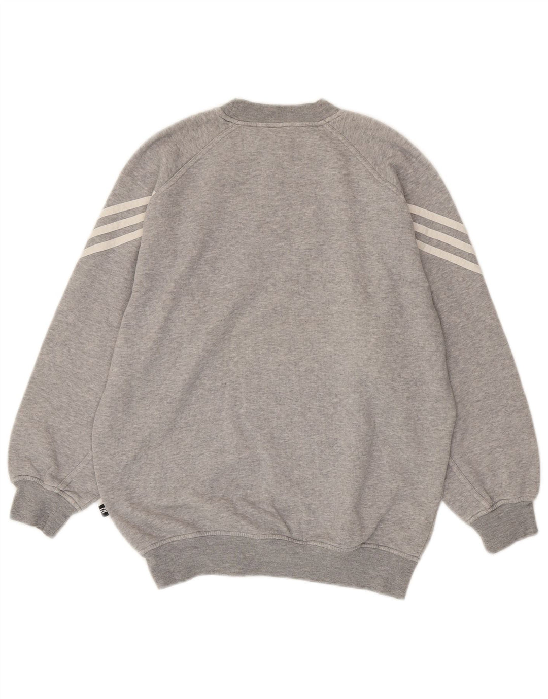 Suéter Adidas Menino 13-14 Anos Cinza Algodão