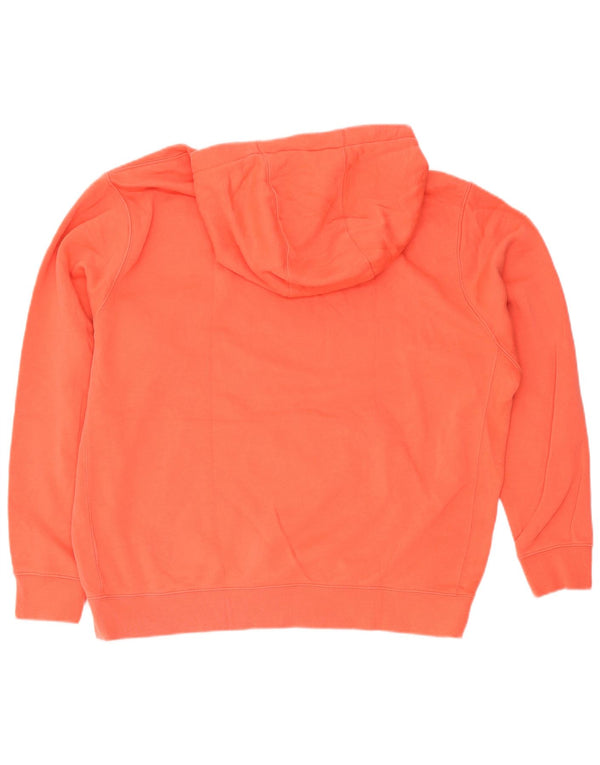 Nike Mens Hoodie Jumper XL Laranja Algodão