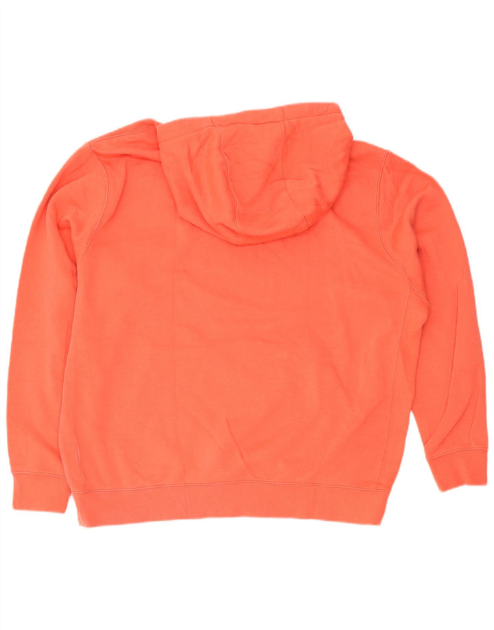 Nike Mens Hoodie Jumper XL Laranja Algodão