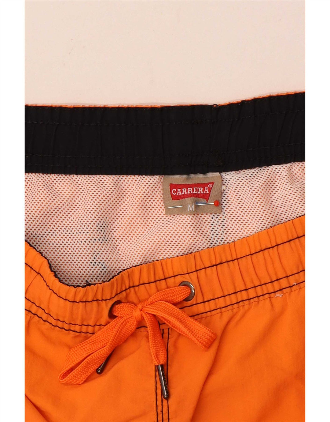 Shorts de natação masculino Carrera Graphic laranja médio poliamida