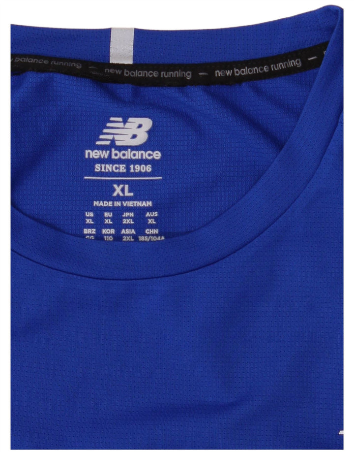 Camiseta masculina NEW BALANCE XL azul
