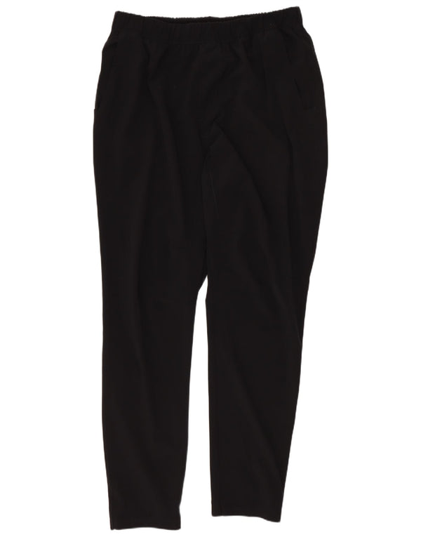 Calça de treino masculina Adidas grande poliéster preto