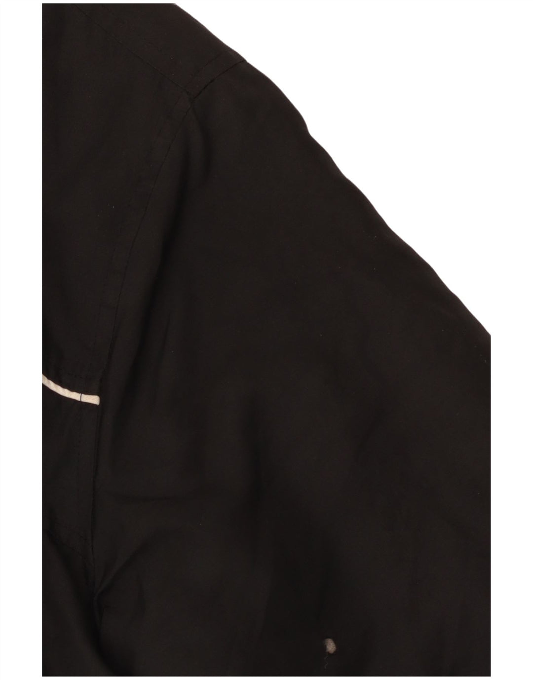 ASICS Mens Tracksuit Top Jacket Médio Preto Poliéster