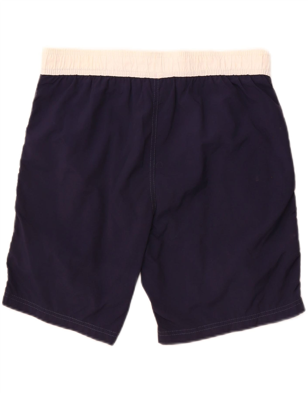 Shorts esportivos gráficos masculinos Diadora grande bloco colorido azul marinho