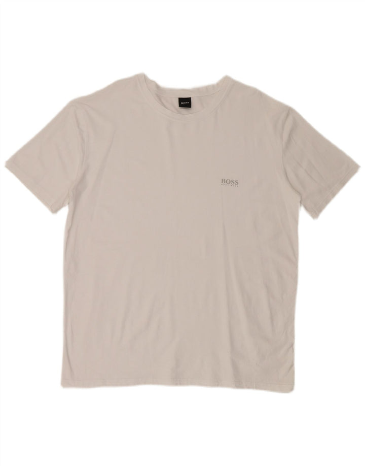 Camiseta masculina Hugo Boss Top 2XL branca